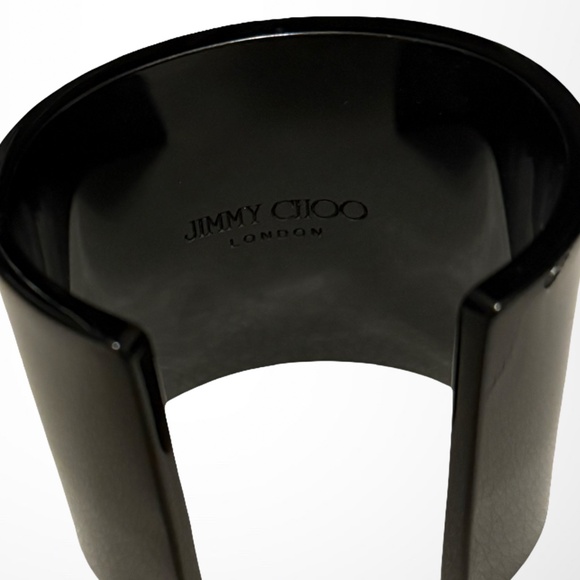 Jimmy Choo Black & Gold Cuff Bracelet - Picture 3 of 3